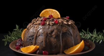  Bánh Pudding Giáng sinh mang lại nhiều may mắn Bích Nhi