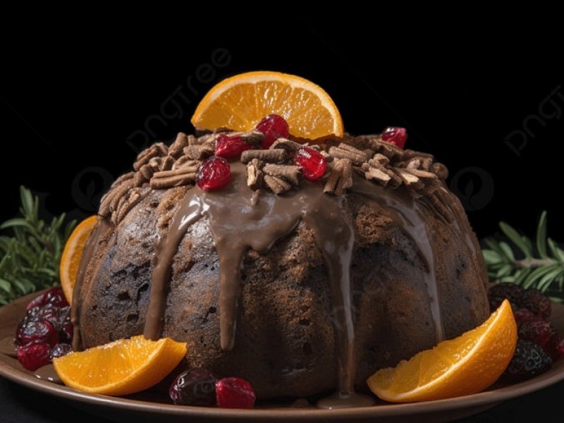  Bánh Pudding Giáng sinh mang lại nhiều may mắn Bích Nhi